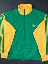 ADIDAS FIREBIRD OG TT Tracktop Jacke Grün Gelb Gr. 4XL XXXXL Retro Vintage