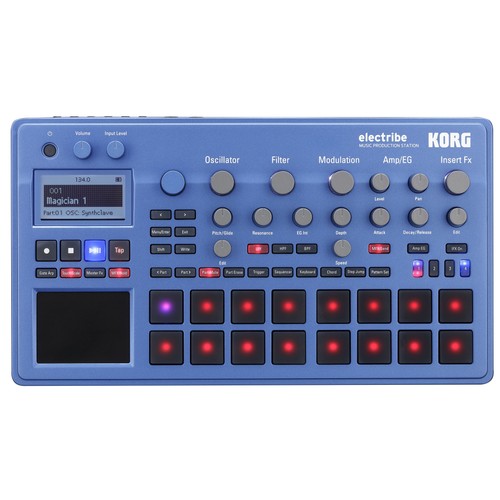 Korg electribe blue drum - blue,