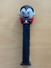 ??? PEZ Spender mit Fuß / Eddie der Vampir / Halloween / schwarz / leer???
