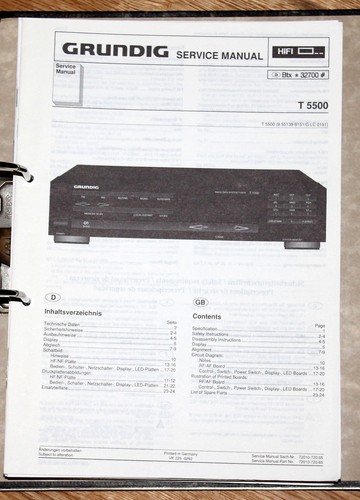 Grundig 5500 original - 5500,