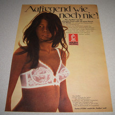 Jahr 1970 orig. Reklame Werbung Mieder Dessous Ski mieder-styling BH  3.