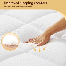 Matratzentopper gepolstert Matratzen Topper Matratzenauflage 140/ 160/ 180 x200