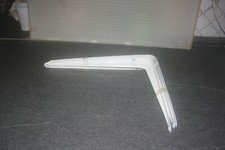 Schwerlastträger, Regalhalter weiß 3 Stück, 30 x 25 cm