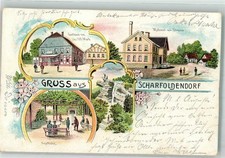 13638552 - 3456 Scharfoldendorf Molkerei Gasthaus von Chr. 100 Mark Kegelbahn