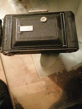 Kodak  Vollenda 620 Balgkamera mit Ledertasche Sehr Alt Sammler