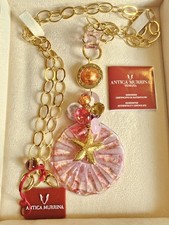 Antike Murrina Kette Gold mit