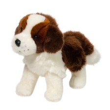Bernhardiner Welpe Brutus Kuscheltier Plüsch Hund Plüschtier Stofftier 33cm lang