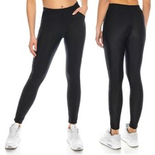 Sexy Damen Glanz Leggings mit