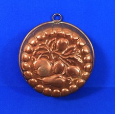 Kupferform Obst Birne Pflaume