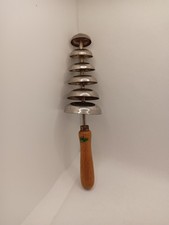 Vintage Hand Baumglocke Latein Schlaginstrumente Baumglocke 6 