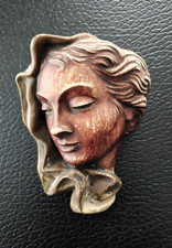 vintage keramik wand kopf