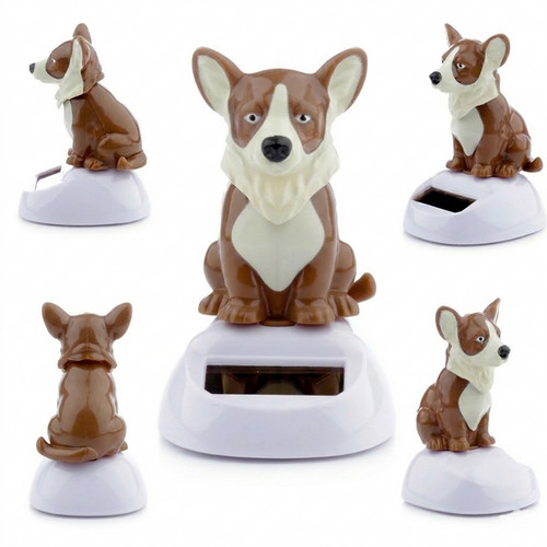 Solar wackelfigur corgi wackel - corgi,