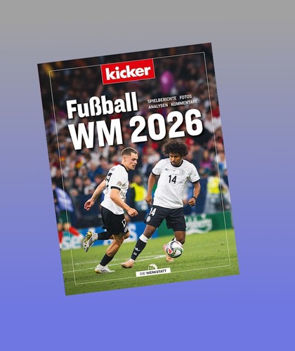 Kicker fussball 2026 neu - kicker,