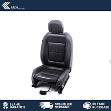 Sitz vorn rechts Beifahrersitz Opel Meriva B Vollleder Schwarz Beheizt
