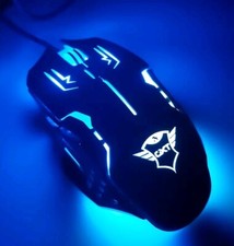 Gaming-Maus/ GXT/ beleuchtet/ schwarz/ top Zustand/ USB/ Computer/ Zubehör 