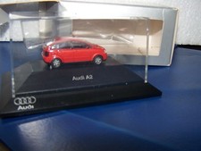  Herpa  AUDI  A 2 orange Werbemodell  in PC-Box ungeöffnet 1:87