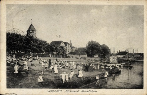 Vegesack hansestadt bremen - ak,
