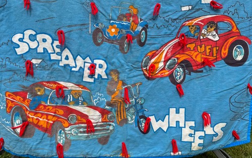 Vintage quilt cartoons hot - quilt,