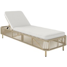 Poly rattan sonnenliege - poly,