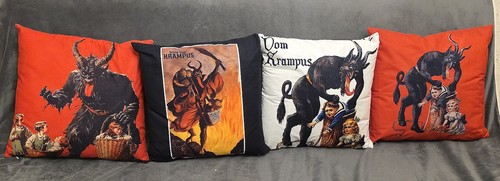 Kopfkissen hexe krampus - kopfkissen,