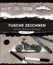 Tusche zeichnen technik - tusche, zeichnen: