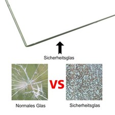 Tischplatte glasplatte 90x90cm - glasplatte,