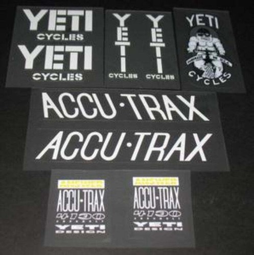 Yeti fahrräder aufkleber - yeti,