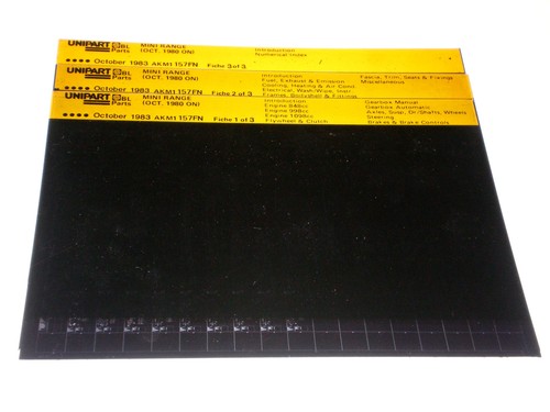Microfich ersatzteilkatalog - microfich,