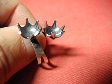 original alter Silberring