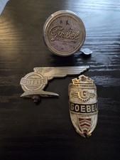 Göbel Kingel Schutzblechreiter Steuerkopfschild 50er Jahre