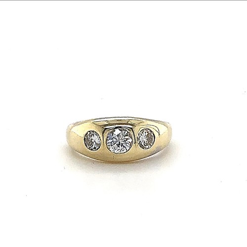 Massiver ring 14karat - ring, (585)