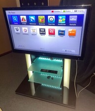 LG Smart-TV Fernseher 42Zoll + beleuchtetem Tv Schrank