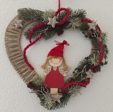 Rattan-Herz-35 x 40-flach-Herzen-Türkranz-Weidenherz-Wichtel-Engel-Winterkinder