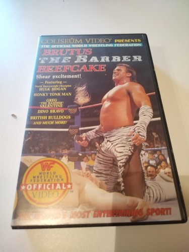 Wwf vhs brutus barber - wwf,