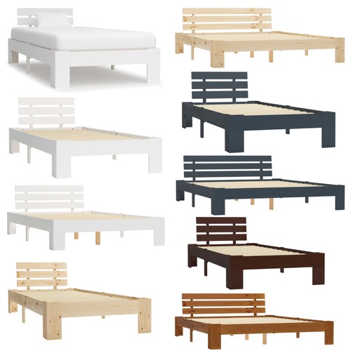 Kiefer massiv bettgestell - kiefer,