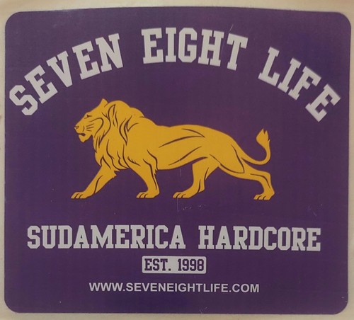 Seven eight live - live, aufkleber