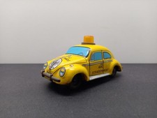 Sehr altes Blechspielzeug VW Käfer ADAC Straßenwacht Spielzeugauto Japan
