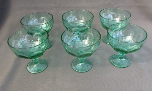 Eis dessert schalen glas - 6,