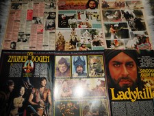 KABIR BEDI   27 TEILE/PARTS  newspaper report collection CLIPPINGS LOT  1123