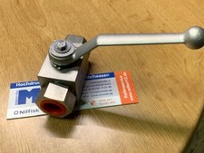 Edelstahl V4A Kugelhahn 500 bar V4A 1/2" IG Industrieausführung