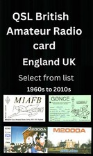 QSL British Amateur Radio Card