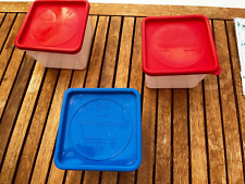 10 Gefrierdosen mit Deckel Frischhaltedosen Tiefkühldosen Gefrierboxen