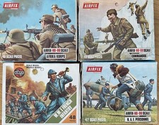 4x Airfix, Figuren+Originalverpackungen, siehe Fotos +Beschreibung