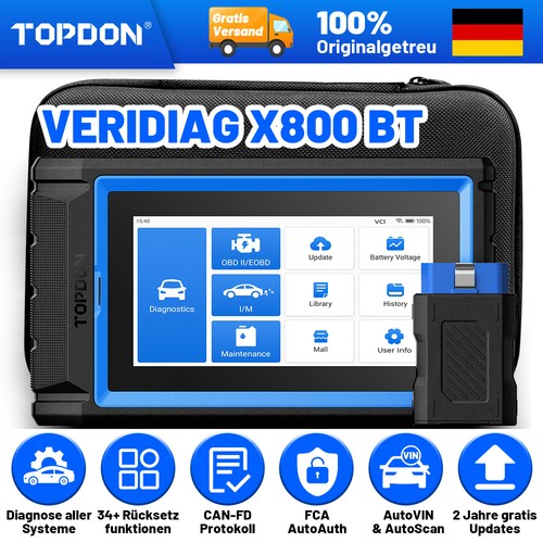 Topdon veridiag x800 obd2 - veridiag,