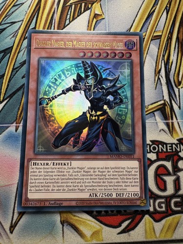 Yugioh dunkler magier der - dunkler,