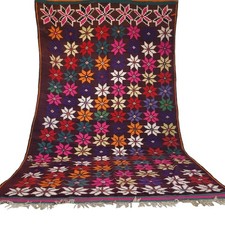 Marokkanischer Handgeknüpfter Vintage Teppich Boujaad Kelim Wollteppich...