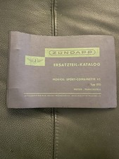 Zündapp Ersatzteilkatalog Ersatzteilliste KS 50 Combinette Typ 510