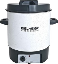 BIELMEIER Einkochautomat Einkocher Einkochtopf einwecken Emaille 27 Liter