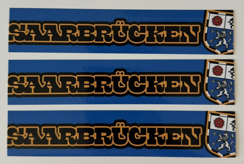 Saarbrücken aufkleber sticker - aufkleber,
