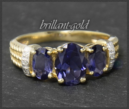 Iolith diamant damen - diamant,